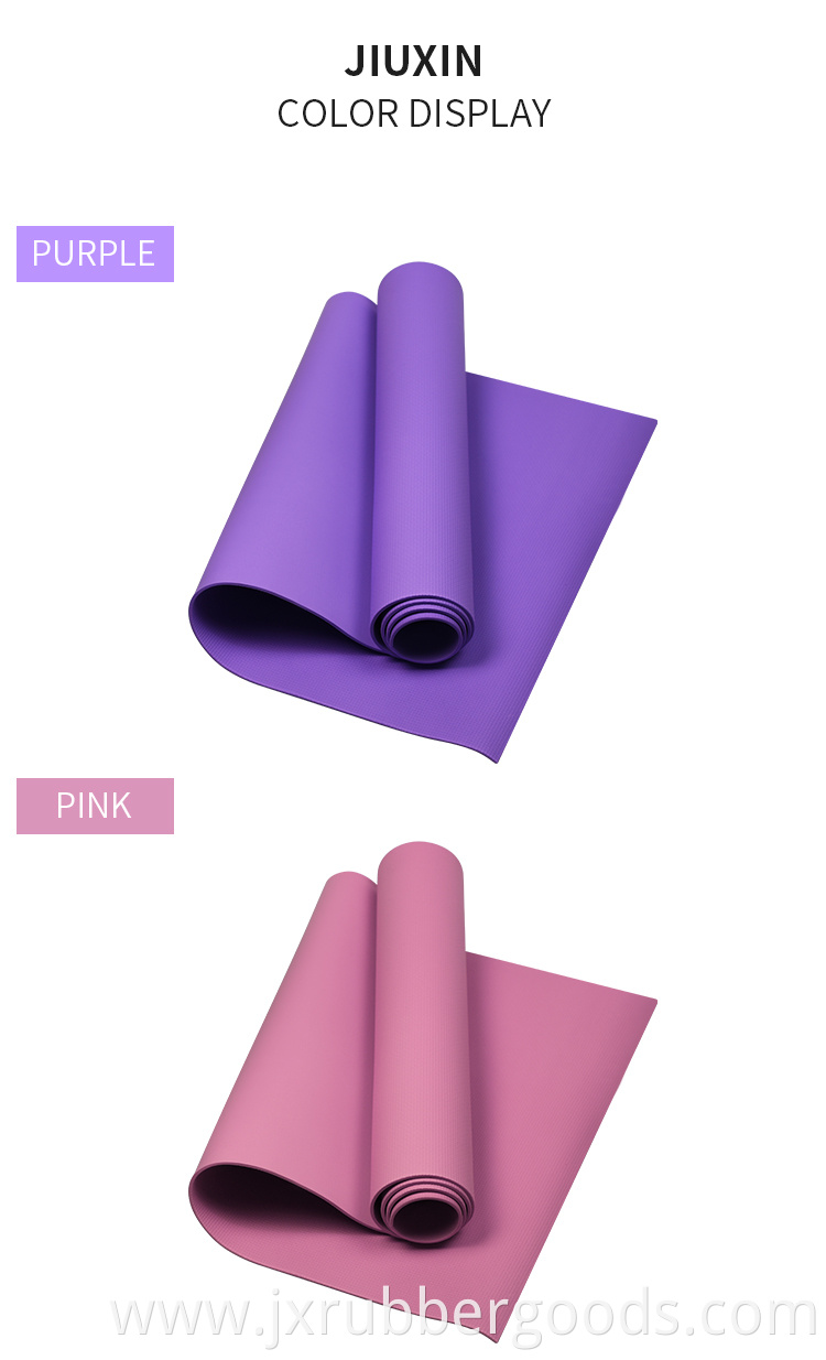 Best selling 4mm thick Comfortable sports foldable yoga mat